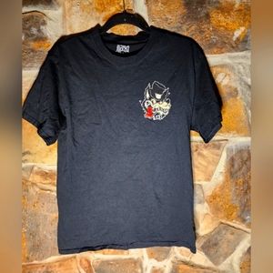 Lucky 13 Lone wolf black t Shirt